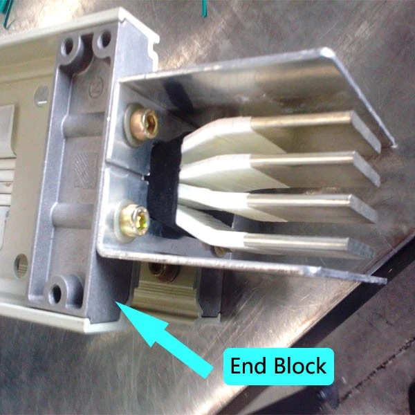 end block